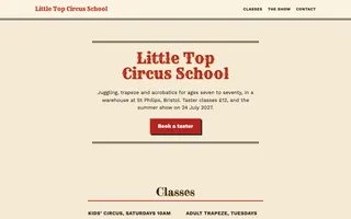 Circus Playbill