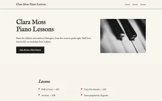 Sheet Music